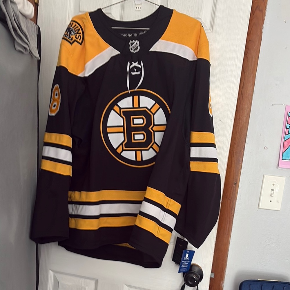 Fanatics Boston Bruins Black and Gold Jersey